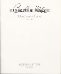 Percussion Quartet Op.126 (Playing Score)