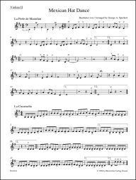Mexican Hat Dance for Strings (Violin II)