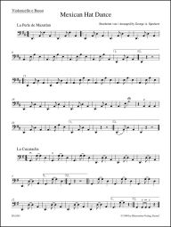 Mexican Hat Dance for Strings (Cello/Bass)