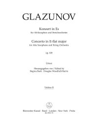 Concerto for Alto Saxophone Op.109 (Violin II)