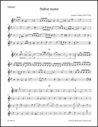 Stabat mater (Violin I)