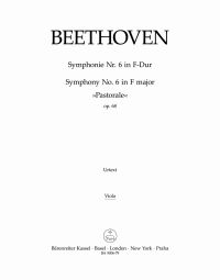 Symphony No.6 in F major Op.68 (Pastoral) (Viola)