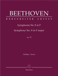 Symphony No.8 in F major Op.93 (Full Score, paperback)