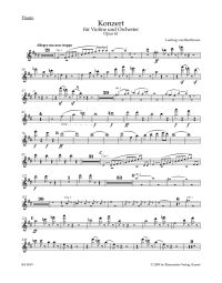 Concerto for Violin in D major Op. 61 (Wind Set)