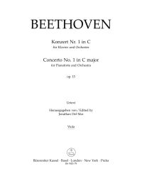 Concerto No.1 in C major Op.15 for Piano (Viola)