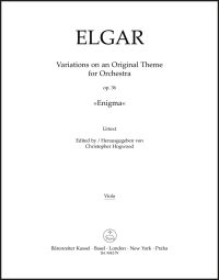 Enigma Variations for Orchestra Op.36 (Viola)