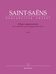 Allegro Appassionato in B minor Op.43 for Violoncello with Piano Accompaniment