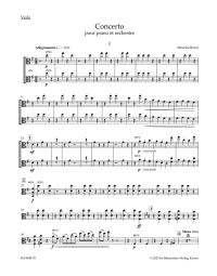 Concerto in G major for Piano (Viola)