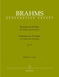 Concerto for Violin in D major Op.77 (Full Score, paperback)