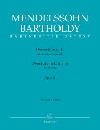 Overture in C major for Wind Instruments Op.24 (Full Score)