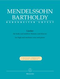 Lieder for High and Medium Voice and Piano