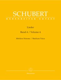 Lieder Volume 4, Medium Voice & Piano