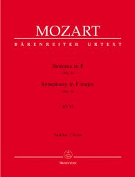 Symphony No.6 in F major (K.43) (Full Score)