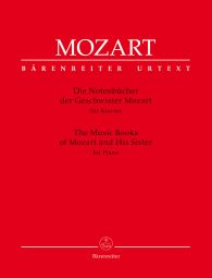 Notebooks of Mozart and His Sister for Piano
