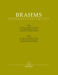 Trio for Violin, Violoncello and Piano after the Sextet in G major Op.36 (Score & Parts)