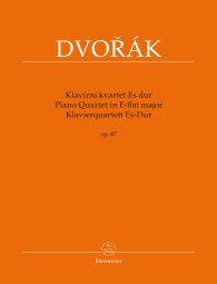 Piano Quartet in E-flat major Op.87 (Score & Parts)