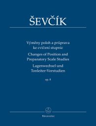 Changes of Position and Preparatory Scale Studies Op.8 for Violin