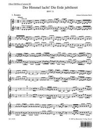 Cantata No.31: Der Himmel lacht! Die Erde jubilieret (BWV 31) (Oboe III)