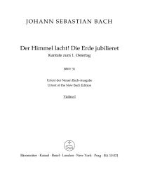 Cantata No.31: Der Himmel lacht! Die Erde jubilieret (BWV 31) (Violin I)