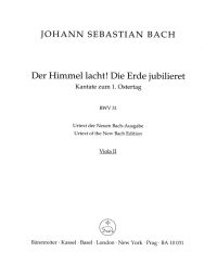 Cantata No.31: Der Himmel lacht! Die Erde jubilieret (BWV 31) (Viola II)