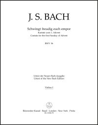 Cantata No.36: Schwingt freudig euch empor (BWV 36) (Violin I)