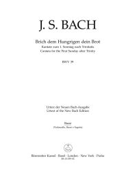 Cantata No.39: Brich dem Hungrigen dein Brot (Break with hungry men thy bread) (BWV 39)	Cello/Bass