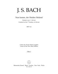 Cantata No.62: Nun komm, der Heiden Heiland (BWV 62) (Wind Set)