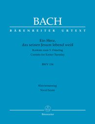 Cantata No.134 Ein Herz, dass seinen Jesum lebend weiss (BWV 134) (Vocal Score)