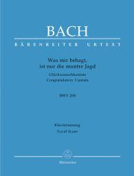 Cantata No.208 Was mir behagt, ist nur die muntre Jagd (BWV 208) (Vocal Score)