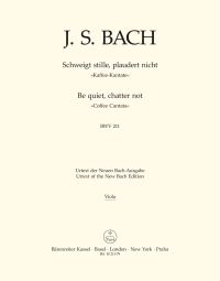 Cantata No. 211: Schweigt Stille, Plaudert Nicht (BWV 211) (Coffee Cantata) (Viola)