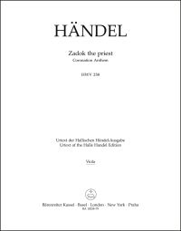 Zadok the Priest (HWV 258) Coronation Anthem (Viola)