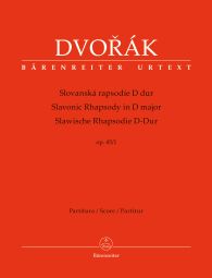 Slavonic Rhapsody No.1 in D major Op.45 (Full Score, paperback)