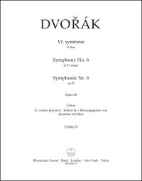 Symphony No.6 in D major Op.60 (Violin II)