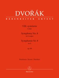 Symphony No.8 in G major Op.88 (Full Score, paperback)