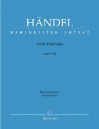 Dixit Dominus HWV 232 (Vocal Score)