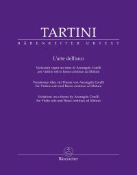 L'arte dell'arco for violin solo and basso continuo ad libitum