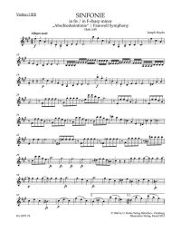 Symphony No.45 in F-sharp minor (Farewell) (Hob. I:45) (Violin I)