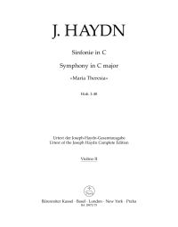 Symphony No.48 in C major (Maria Theresia) (Hob.I:48) (Violin II)