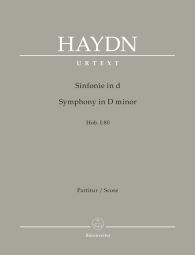 Symphony No.80 in D minor (Hob.I:80) (Full Score)