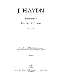 Symphony No.52 in C minor Hob.I:52 (Violin I)