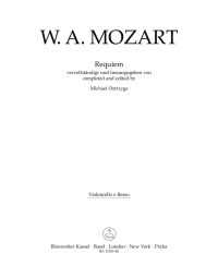 Requiem (K.626) (Ostrzyga completion) (Cello/Bass)