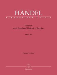 Passion nach Barthold Heinrich Brockes (HWV 48) (Full Score, paperback)