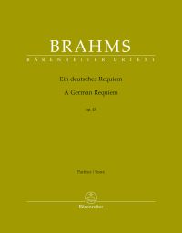 A German Requiem Op.45 (Full Score, paperback)