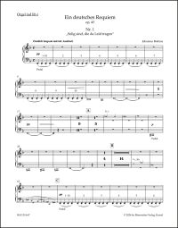 A German Requiem Op.45 (Organ)