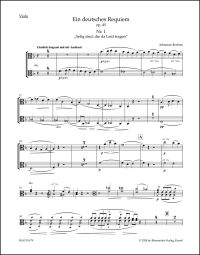 A German Requiem Op.45 (Viola)