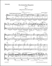 A German Requiem Op.45 (Cello)