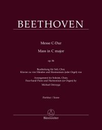 Mass in C major Op.86 (Reduced Version) (Full Score, paperback)