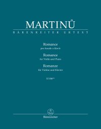 Romance for Violin and Piano H 186bis