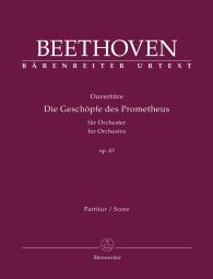 Overture The Creatures of Prometheus for Orchestra Op.43 (Full Score, paperback)