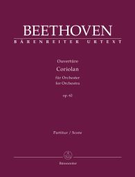 Overture Coriolan for Orchestra Op.62 (Full Score, paperback)